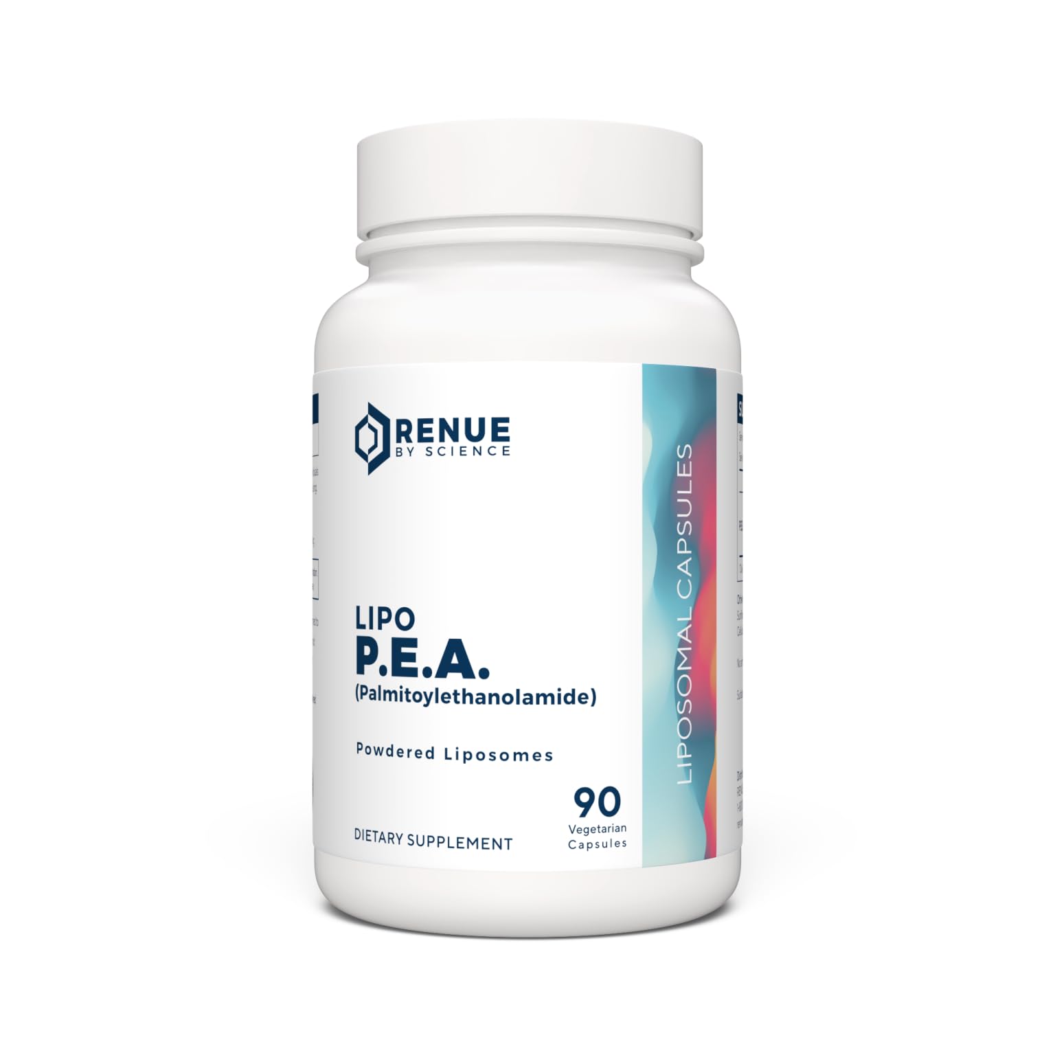 Renue By Science P.E.A | Liposomal Pea Palmitoylethanolamide Supplement | 90 P.E.A Capsules - 250mg Palmitoylethanolamide per Serving | Non-GMO | Made in The USA & Third-Party Tested Renue By Science uk supplements