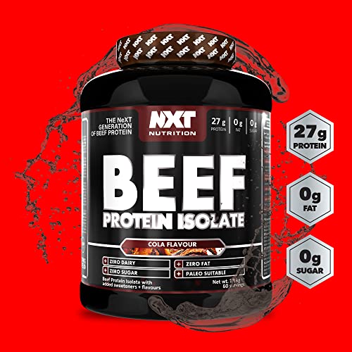 NXT Nutrition Beef Protein Isolate Powder - Protein Powder High in Natural Amino Acids NXT Nutrition uk supplements
