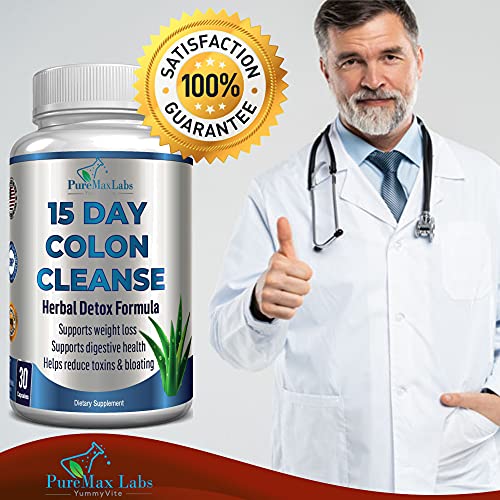 YUMMYVITE 15 Day Colon Cleanse and Detox, Herbal Detox Formula, Supports Weight YUMMYVITE uk supplements