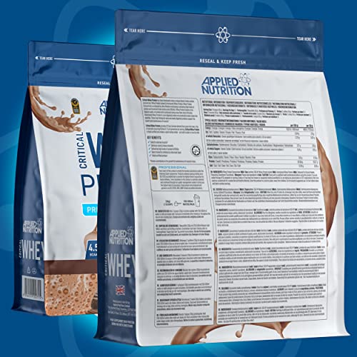 Applied Nutrition Critical Whey Protein Powder 450g - High Protein Powder, Protein Milkshake Applied Nutrition uk supplements