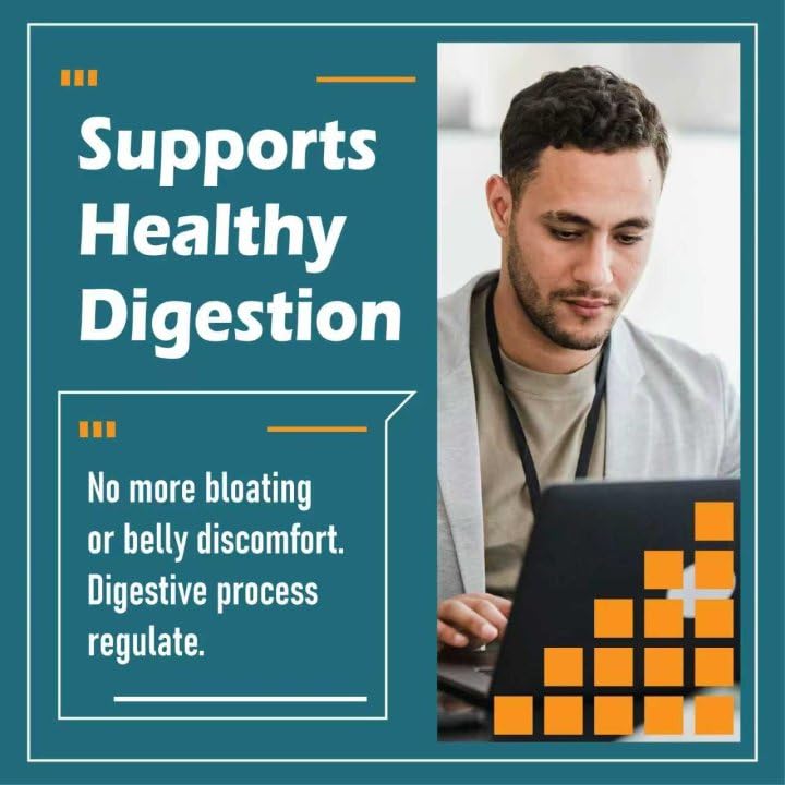 TYDOTT Debloat Pro, Contains Probiotics and Digestive Enzymes to Relieve Bloating, Supports Gut Health, Nutrient Absorption, and Stomach Comfort to Support Digestive Health AZX uk supplements
