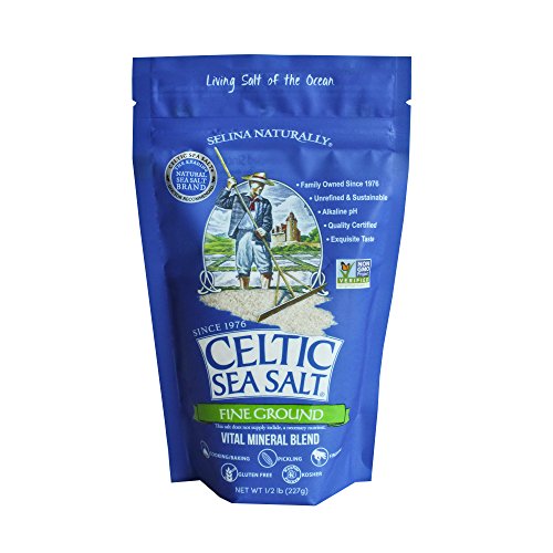 Celtic Sea Salt, Fine Ground, 8 Ounce, 0.5 Pound (Pack of 1) Celtic Sea Salt uk supplements