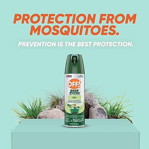 OFF! Deep Woods Insect Repellent Aerosol, Dry, Non-Greasy Formula, Bug OFF! uk supplements