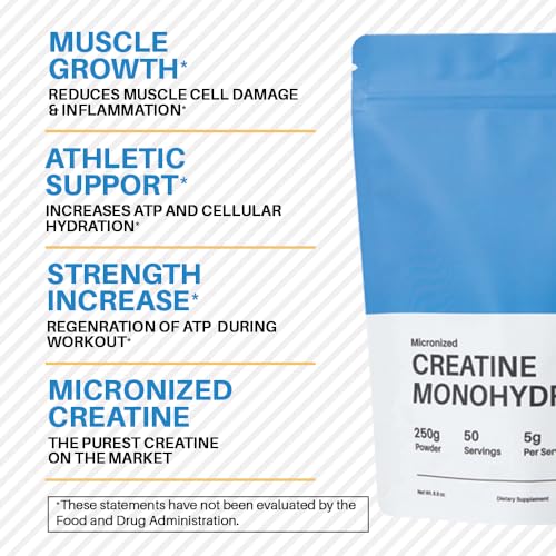 Donson Creatine Monohydrate for Women Booty Gain – 8.8oz Creatine Powder Donson uk supplements