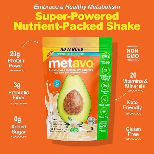 Metavo Advanced Weight Support Meal Replacement Vanilla Metavo uk supplements