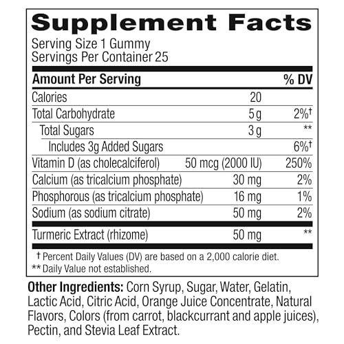 OLLY Post-Game Recover Workout Gummy Rings, Vitamin D, Turmeric, Electrolytes, Pineapple OLLY uk supplements