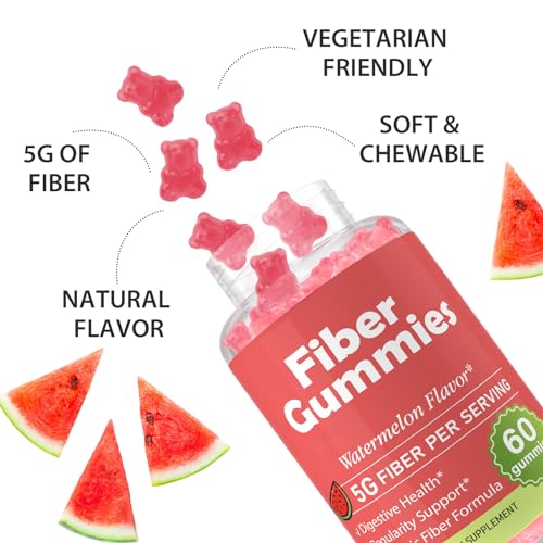Fiber Gummies for Adults-Probiotic & Prebiotic Fiber Gummies for Men & Women Herodianow uk supplements