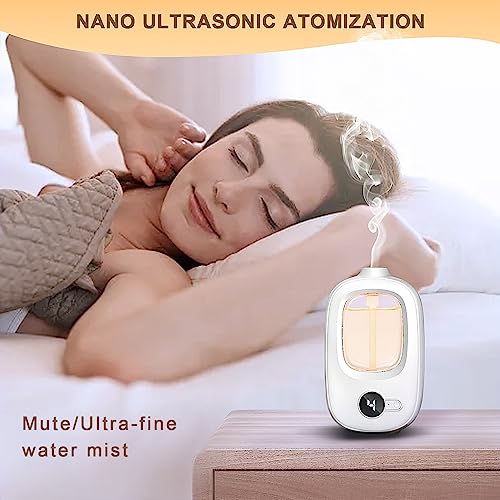 Aeeteek Shangri-la Wall Mounted Essential Oil Diffuser Aroma Oils Refill Rechargeable 4 Mist Modes Aeeteek uk supplements