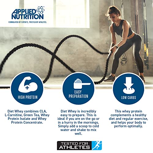 Applied Nutrition Diet Whey - High Protein Powder Supplement, Low Carb & Sugar Applied Nutrition uk supplements