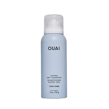 OUAI Super Travel Size Dry Shampoo - Volumizing Dry Shampoo - Absorbs Oil, Dirt & Sweat - Blends Seamlessly into Hair with Zero Residue & Enriched with a Long-Lasting Scent - Cape Town (2 oz) OUAI uk supplements