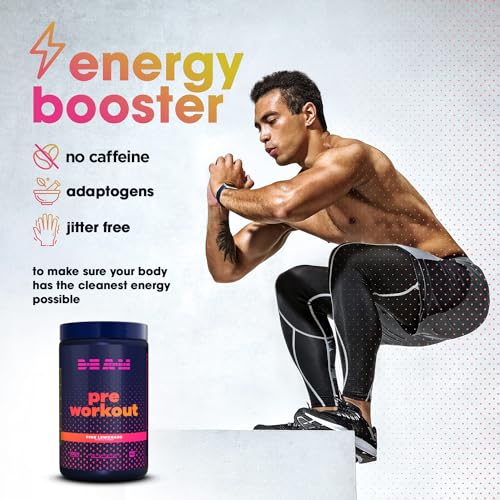BEAM Be Amazing Vegan Pre-Workout Powder | Energy Booster Powdered Drink with All BEAM uk supplements