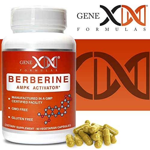 GENEX Berberine HCl 500mg (90 Capsules) | Powerful AMPK Activator, Supports Heart Genex Formulas uk supplements
