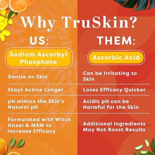 TruSkin Naturals Vitamin C Face Serum Anti Aging Face & Eye Serum TruSkin Naturals uk supplements