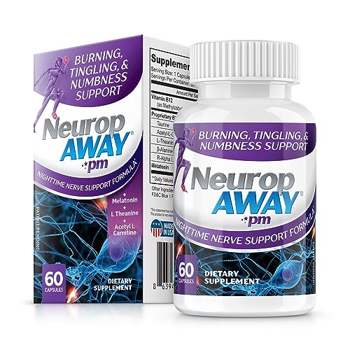 NeuropAWAY Nerve Support PM | 60 Capsules NeuropAWAY uk supplements