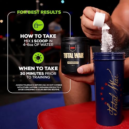 REDCON1 Total War Preworkout - Contains 320mg of Caffeine from Green Tea, Juniper REDCON1 uk supplements