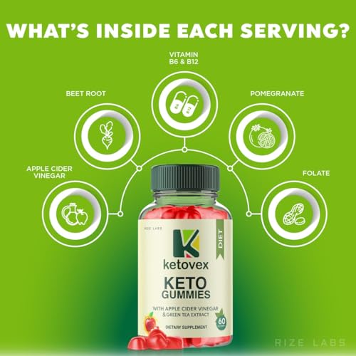 Ketovex Keto BHB Gummies for Weight Loss, Ketovex BHB ACV Gummies Reviews rize labs uk supplements