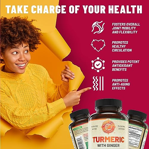 Organic Turmeric Curcumin with Ginger and Black Pepper for Max Absorption WHOLE WORLD WELLNESS uk supplements
