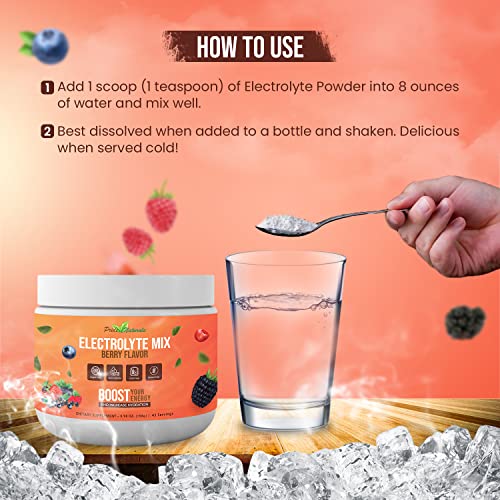 Electrolyte Powder - Refreshing Workout Recovery Electrolytes, Sugar Free, Gluten Free Pride Naturals, Inc uk supplements