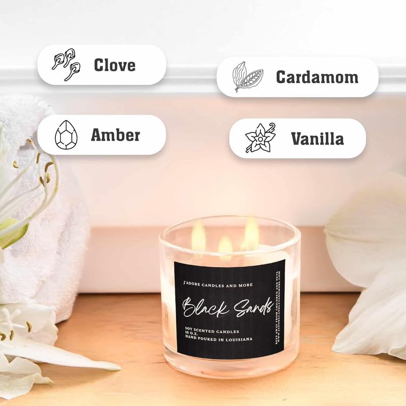 100% Soy Candles Clearance (16 Oz) - Hand Poured Scented with Essential Oil, Aromatherapy Candles Krewe Home Interiors uk supplements