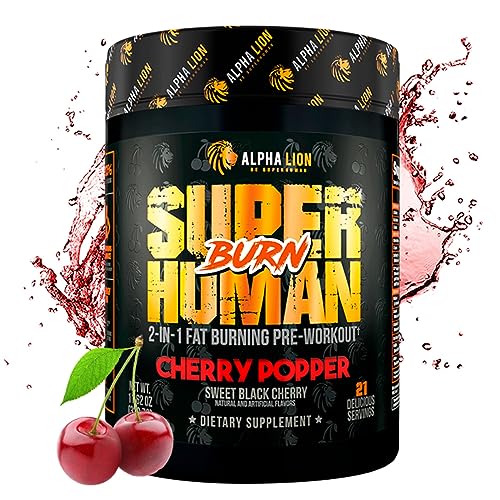 ALPHA LION Superhuman Burn 2-in-1 Metabolism Booster Pre Workout ALPHA LION uk supplements
