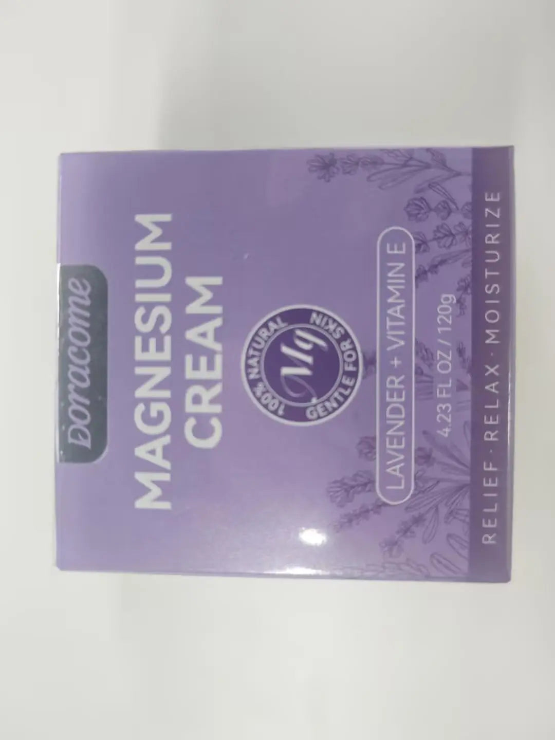 Doracome Magnesium Moisturizing Cream for Muscle Relief, Sleep Support and Stress Relief, Fast-Absorbing Formula,Skin Friendly,Lightly Scented-SJX Doracome uk supplements
