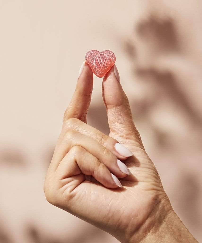 VEGAMOUR GRO Biotin Gummies, Strawberry Flavor with 5000 mcg Biotin, Supports VEGAMOUR uk supplements