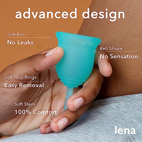 Lena Cup Reusable Menstrual Cup | Purple, Large | Experienced and Advanced Cup Users Lena uk supplements