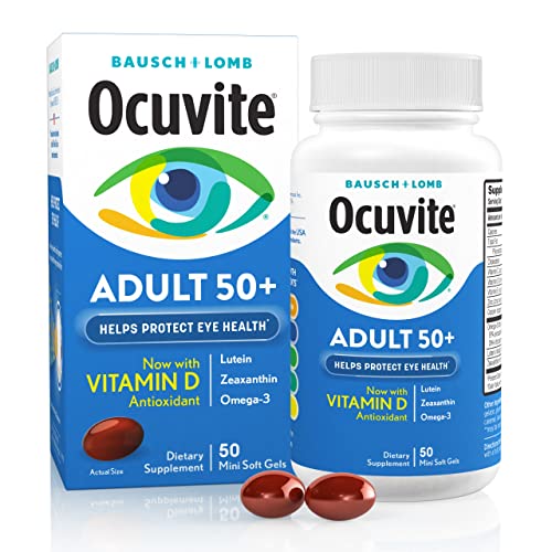 Ocuvite Eye Vitamin & Mineral Supplement, Contains Zinc, Vitamins C, E Ocuvite uk supplements