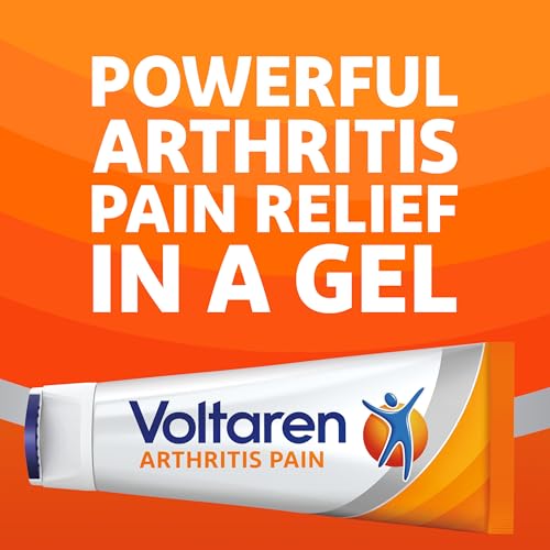 Voltaren Arthritis Pain Relief Gel, Diclofenac Sodium, 1% (NSAID), Clinically Proven Powerful Pain Reliever with Easy Open Flip Top Cap, No Prescription Needed, 5.3oz Voltaren uk supplements