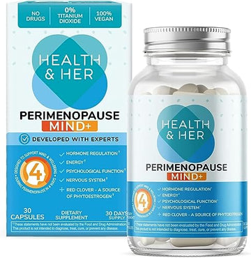 Health & Her Perimenopause Mind, Cognitive Function Support, Pre-Menopause Health and Her uk supplements