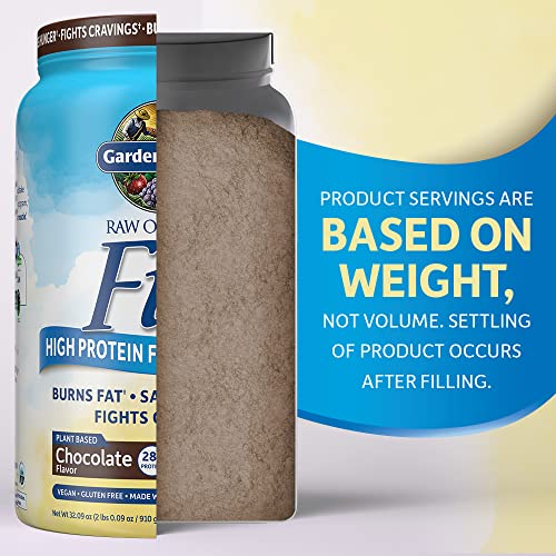 Garden of Life Raw Organic Fit Vegan Protein Powder Chocolate, 28g Plant Based Protein Garden of Life uk supplements