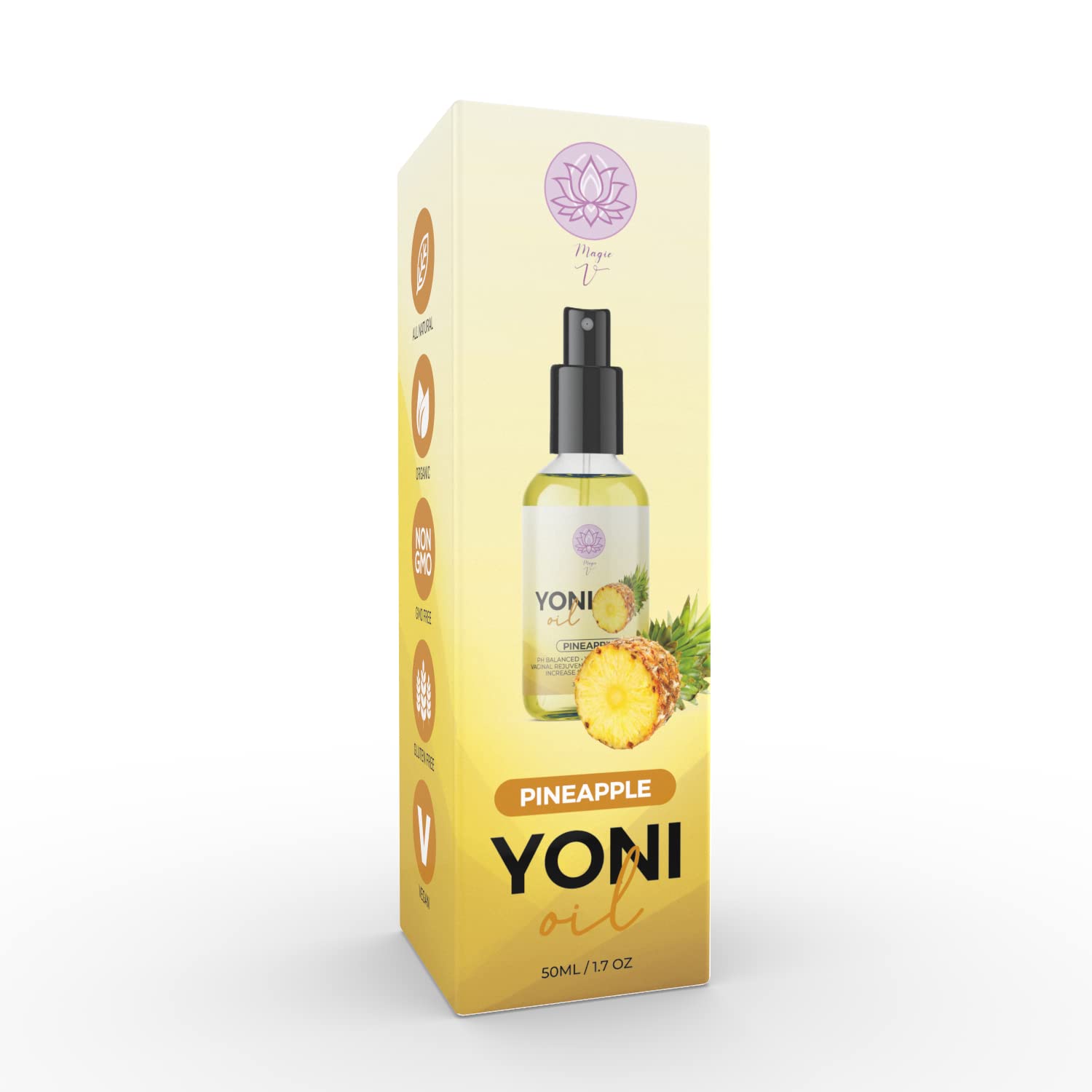 Magic V Steam V Yoni Oil Spray Organic Feminine Oil Vaginal Moisturizer For Wetness Magic V Steam uk supplements