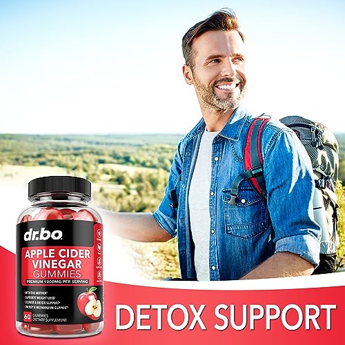 ACV Apple Cider Vinegar Gummies - Natural Support for Advanced Weight DR. BO uk supplements