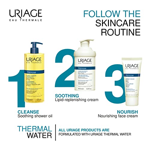 Uriage Xemose Lipid-Replenishing Anti-Irritation Cream | Soothing Moisturizing Lotion Uriage uk supplements