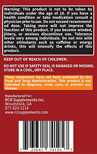 RaeSun Botanics Yohimbine HCL Bark Extract Extra Strength Supplement 5mg x 120ct RaeSun Botanics uk supplements