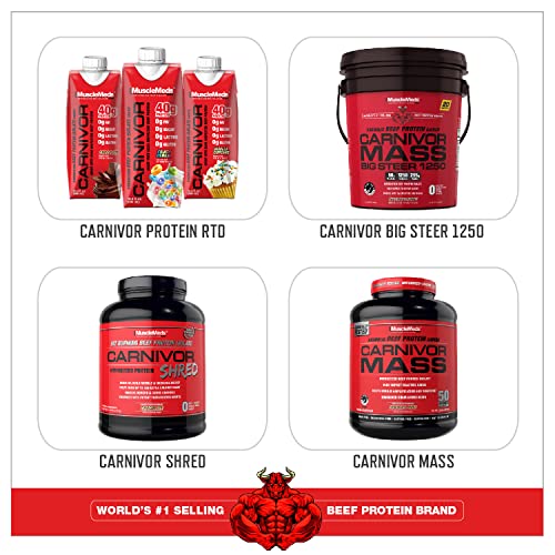 MuscleMeds Carnivor Beef Protein Isolate Powder, Chocolate Peanut Butter, 4.14 Pound MuscleMeds uk supplements