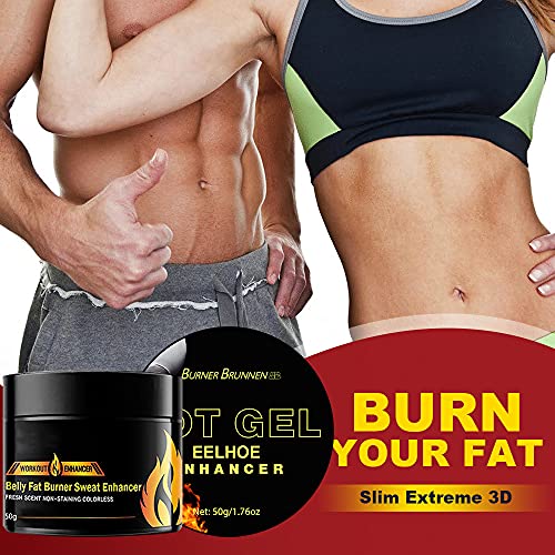 3pcs Hot Cream, Workout Enhancer Gel Slimming Shaping Cream, Fat Burning Cream YG LianKai uk supplements