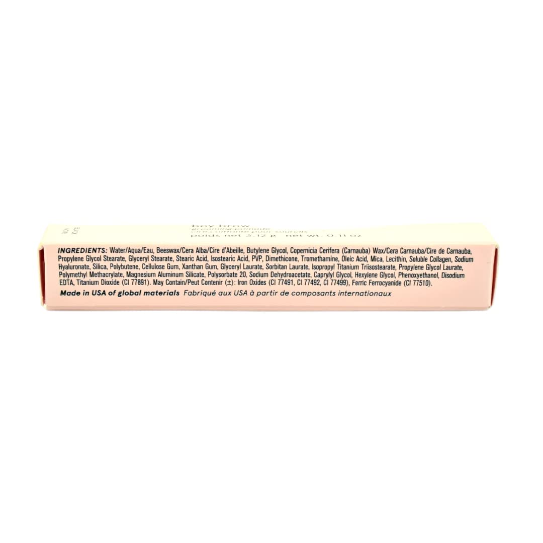 Glossier Boy Brow Volumizing Eyebrow Gel-Pomade - Black - Dark Brown-Black Glossier uk supplements