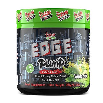 Psycho Pharma Pump it up. Pump it Way up Edge Pump Contains an All-Star Combination Psycho Pharma uk supplements