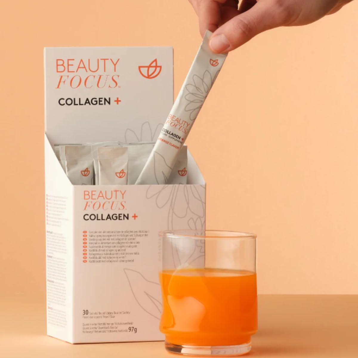 NuSkin Beauty Focus Collagen+ 30 sachets are Highly Digestible Collagen Generic uk supplements