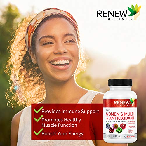 Renew Actives Women's Multi-Vitamin & Antioxidant: Daily Health Supplement for Woman Renew Actives uk supplements