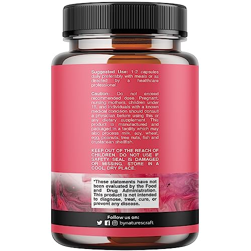 Advanced Thyroid Support for Women with Ashwagandha - Adaptogenic Thyroid Supplement Natures Craft uk supplements