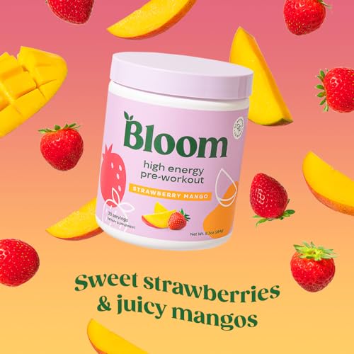 Bloom Nutrition High Energy Pre Workout Powder, Amino Energy with Beta Alanine Bloom Nutrition uk supplements