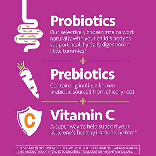 up4 Kids Probiotic Gummies, Digestive and Immune Support with Prebiotics and Vitamin C up4 uk supplements