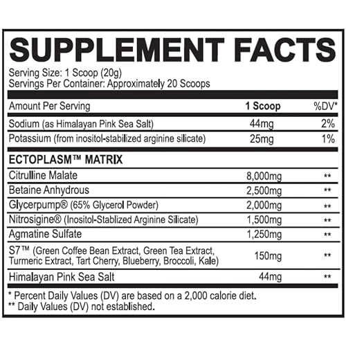 Black Magic Supply Ecto Plasm - Sherbet Pop - Non-Stimulant Pump Igniter - Supernatural Black Magic Supply uk supplements