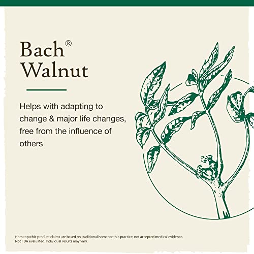 Bach Original Flower Remedies, Walnut for Adapting to Change (Non-Alcohol Formula) Bach uk supplements